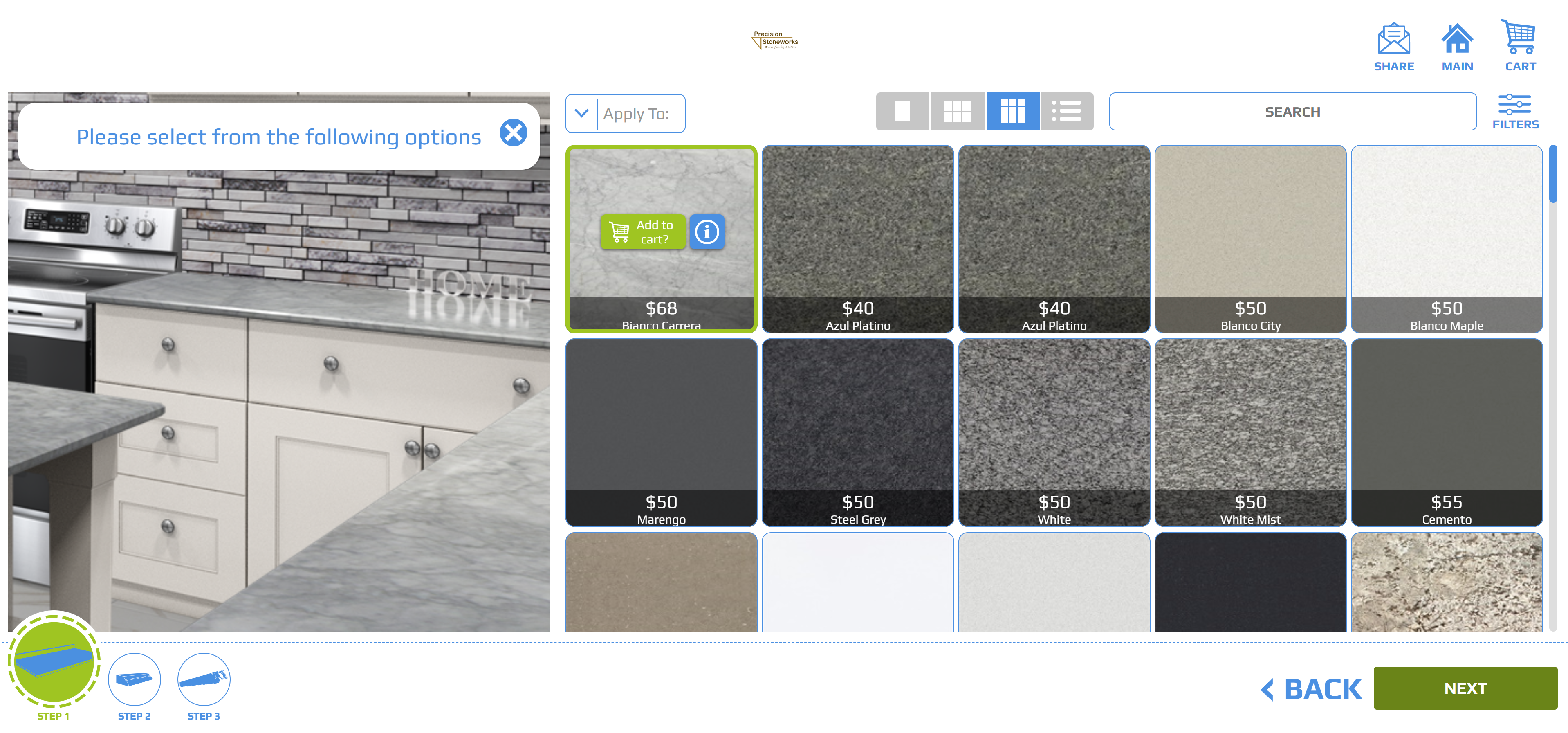 App screenshot